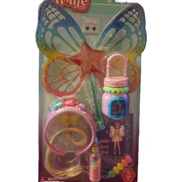 My Life As Fairy Play Set Accessories For 18 Inch Dolls 2023 Wings + Fairy Dust - Picture 2 of 4
